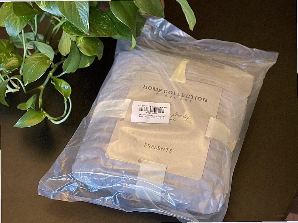 Brand new Home Collection Light Grey throw/ blanket