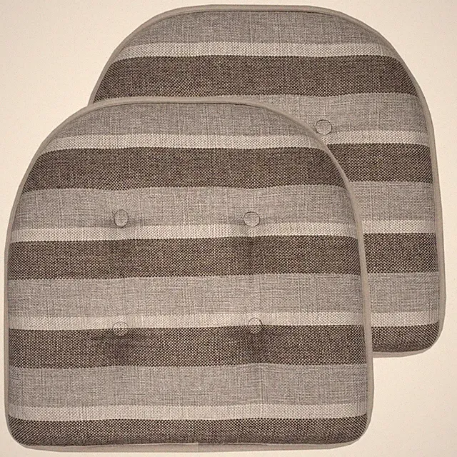 Chair Cushion Memory Foam 17 x16 U Shaped Non Skid Bradford Sweet Home