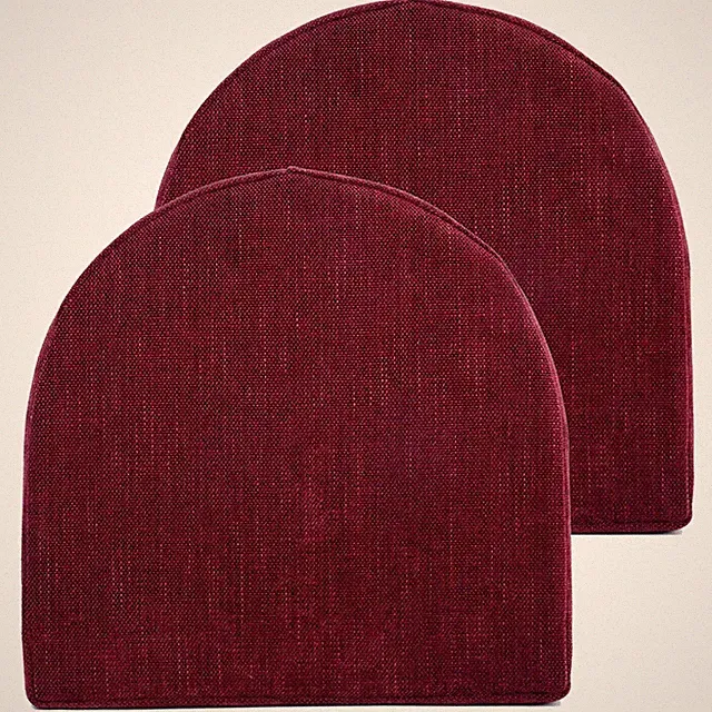 Chair Cushions 100% High Density Memory Foam Pads U Shaped 17" x 16"Non Slip...