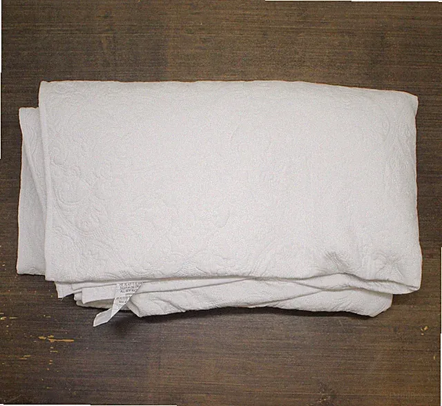 Home Expressions Microfiber Quilted Harper Bedspread White Queen (102" x 118")