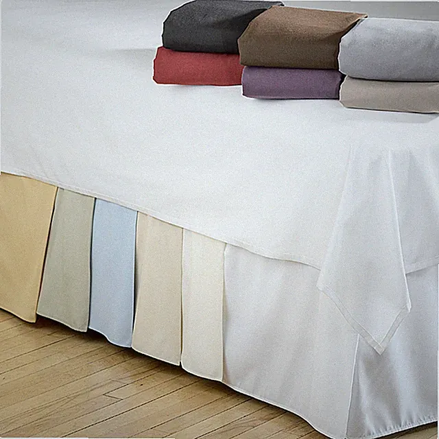 Microfiber 1500 Egyptian Quality Pleated Bed Skirt 14" Drop All Sizes & Colors