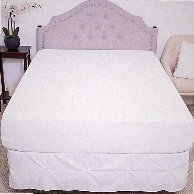 Premium Cotton Terry Cloth Blend Waterproof Fitted Mattress Bed Cover
