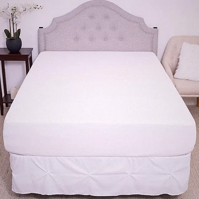 Premium Waterproof Mattress Protector – Soft Cotton Bed Guard with Membrane B...