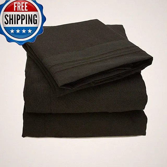 Sweet Home Collection 4 Piece 2000TC Egyptian Quality Deep Pocket Bedding