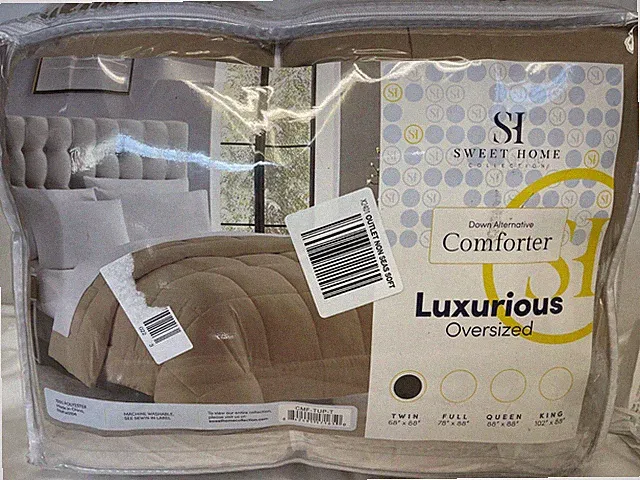 Sweet Home Collection Down Alternative All-Season Twin Size Comforter New