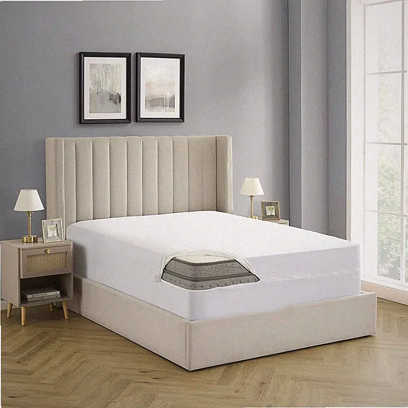 Sweet Home Collection Twin Xl Mattress Protector Waterproof Zippered Mattress