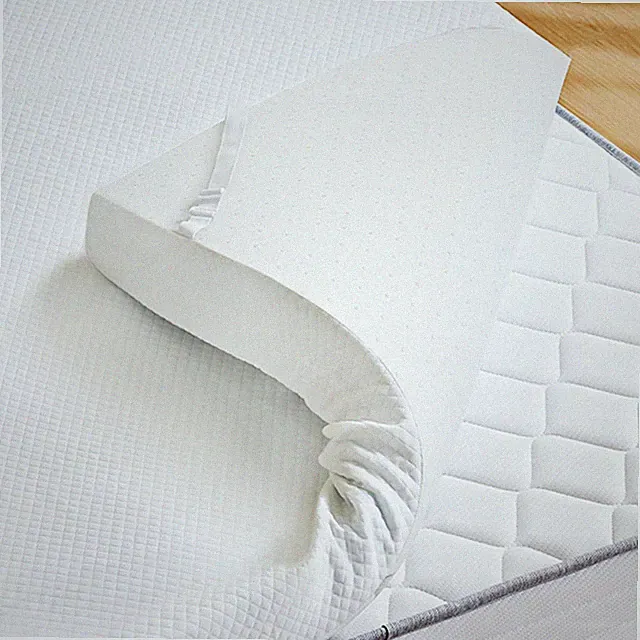 Sweetcrispy Mattress Topper Full with Removable Soft Cover, Memory Foam 4 Inc...