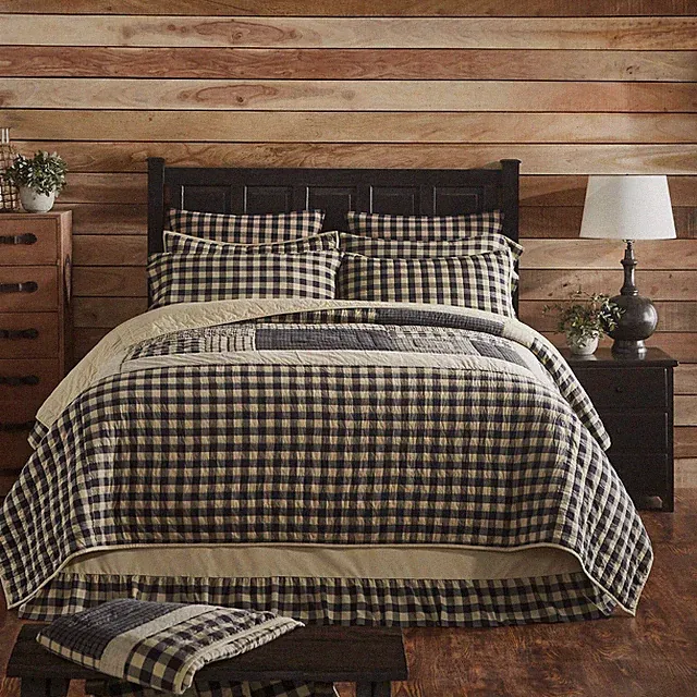 VHC My Country Queen Quilt Patchwork 94x94 ~ Americana/Country